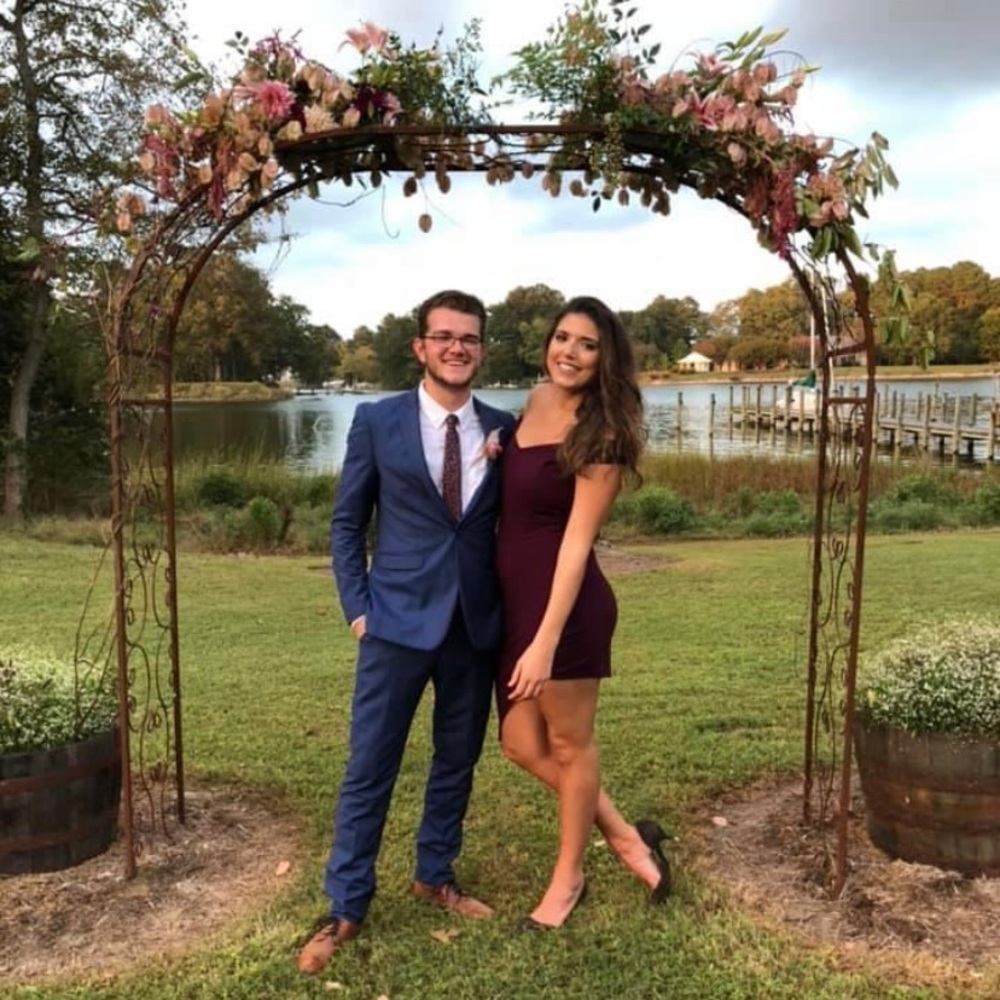 Beautiful Plum Purple Off the Shoulder Wedding Date Dress 💜